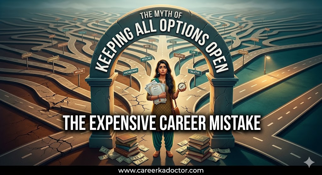 Career Ka Doctor Ameen e Mudassar Keeping all options open The Expensive Career Mistake