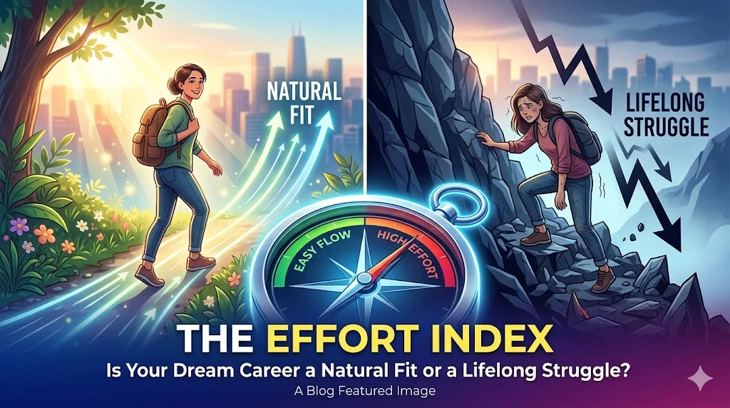 Career Ka Doctor Ameen e Mudassar The Effort Index Is Your Dream Career a Natural Fit or a Lifelong Struggle
