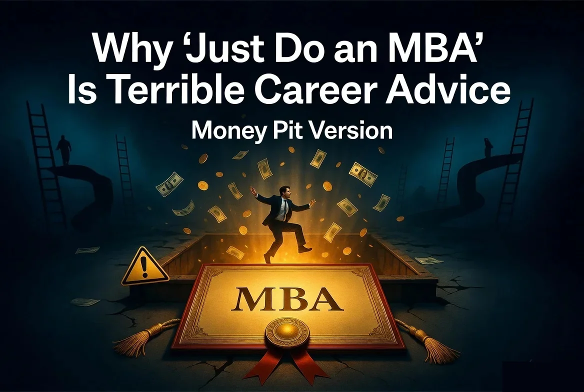 Career Ka Doctor Ameen e Mudassar Why ‘Just Do an MBA’ Is Terrible Career Advice