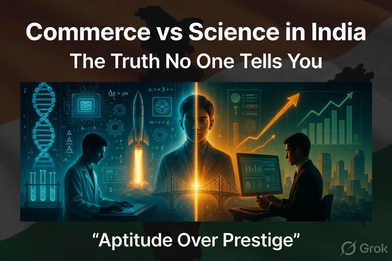 Career Ka Doctor Commerce vs Science in India No one Tells the Truth