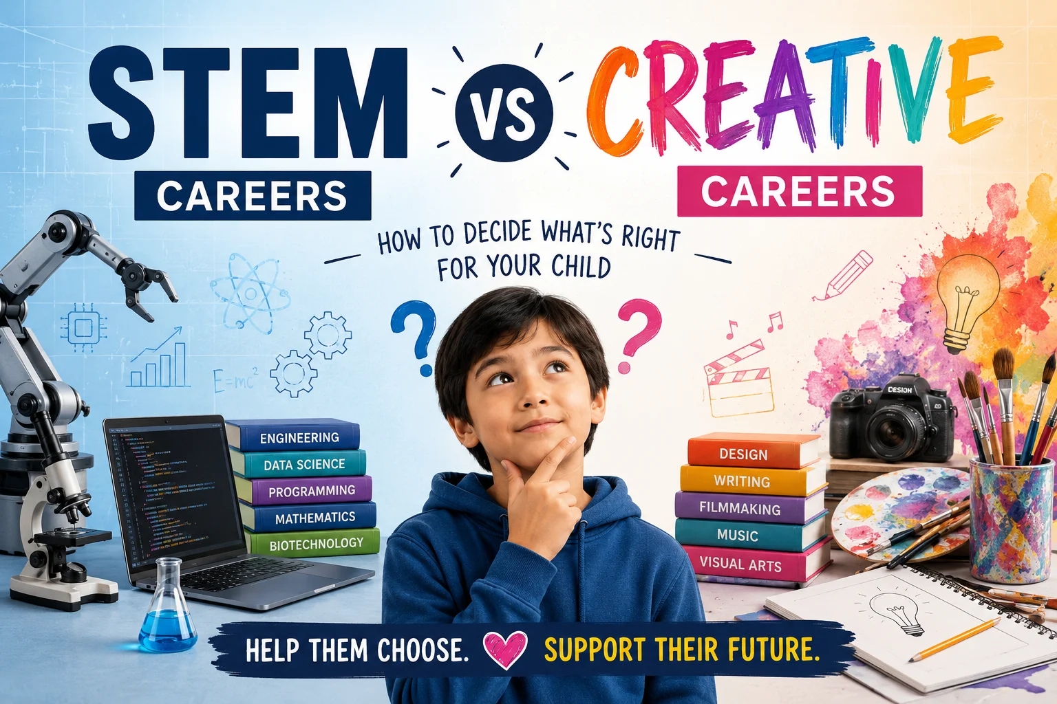 Career Ka Doctor STEM vs Creative Careers