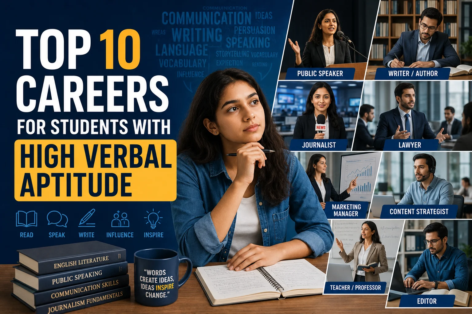 Career Ka Doctor Top 10 careers for students with high verbal aptitude