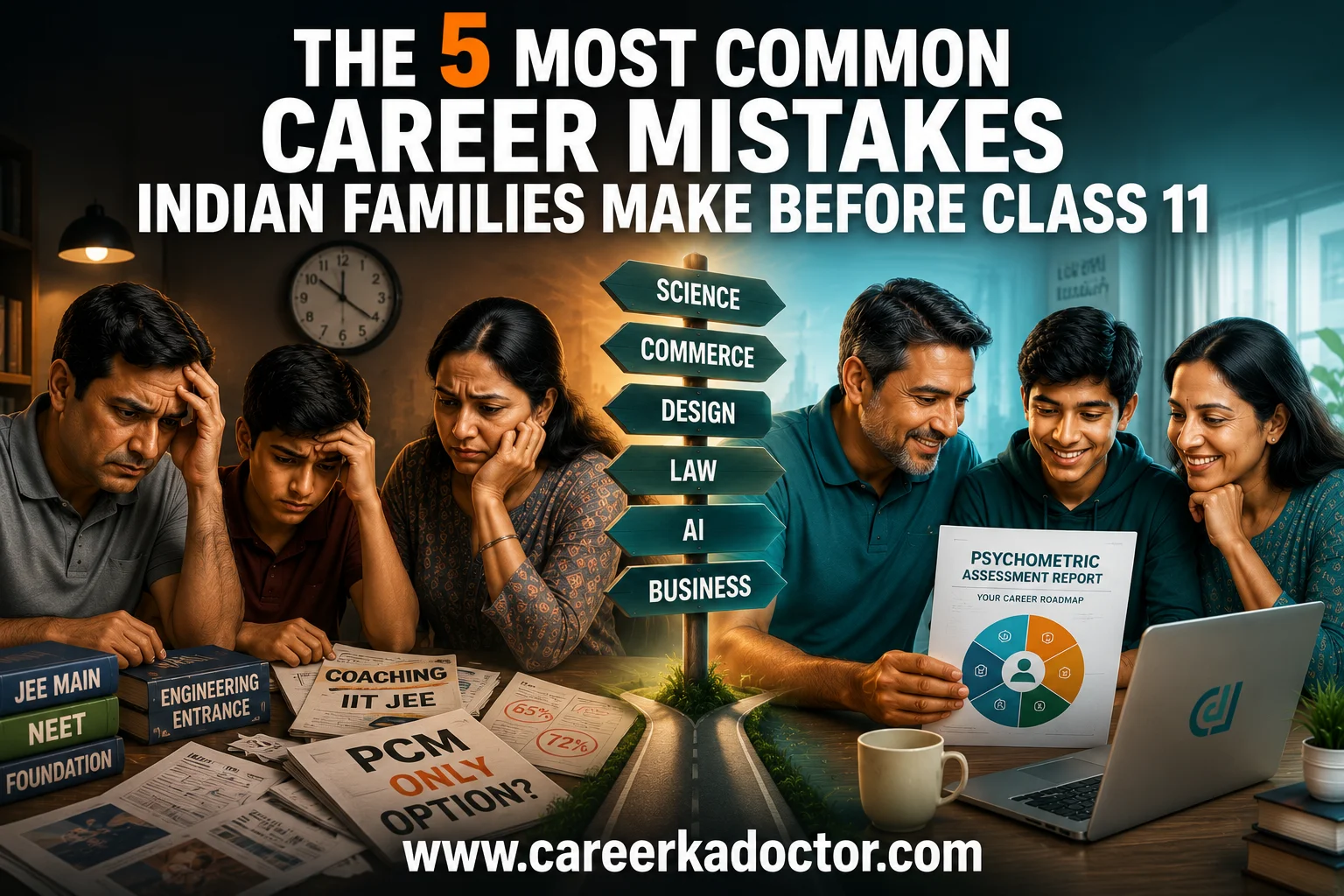 Career ka Doctor Ameen e Mudassar The 5 Most Common Career Mistakes Indian Families Make Before Class 11
