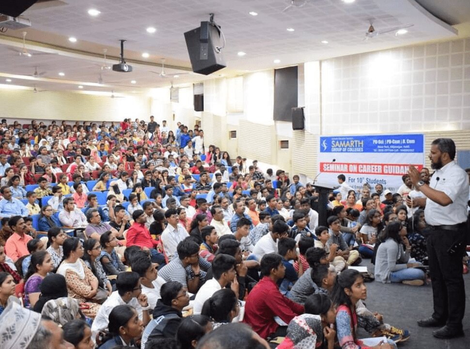Career guidance seminar at Samarth Group of Colleges