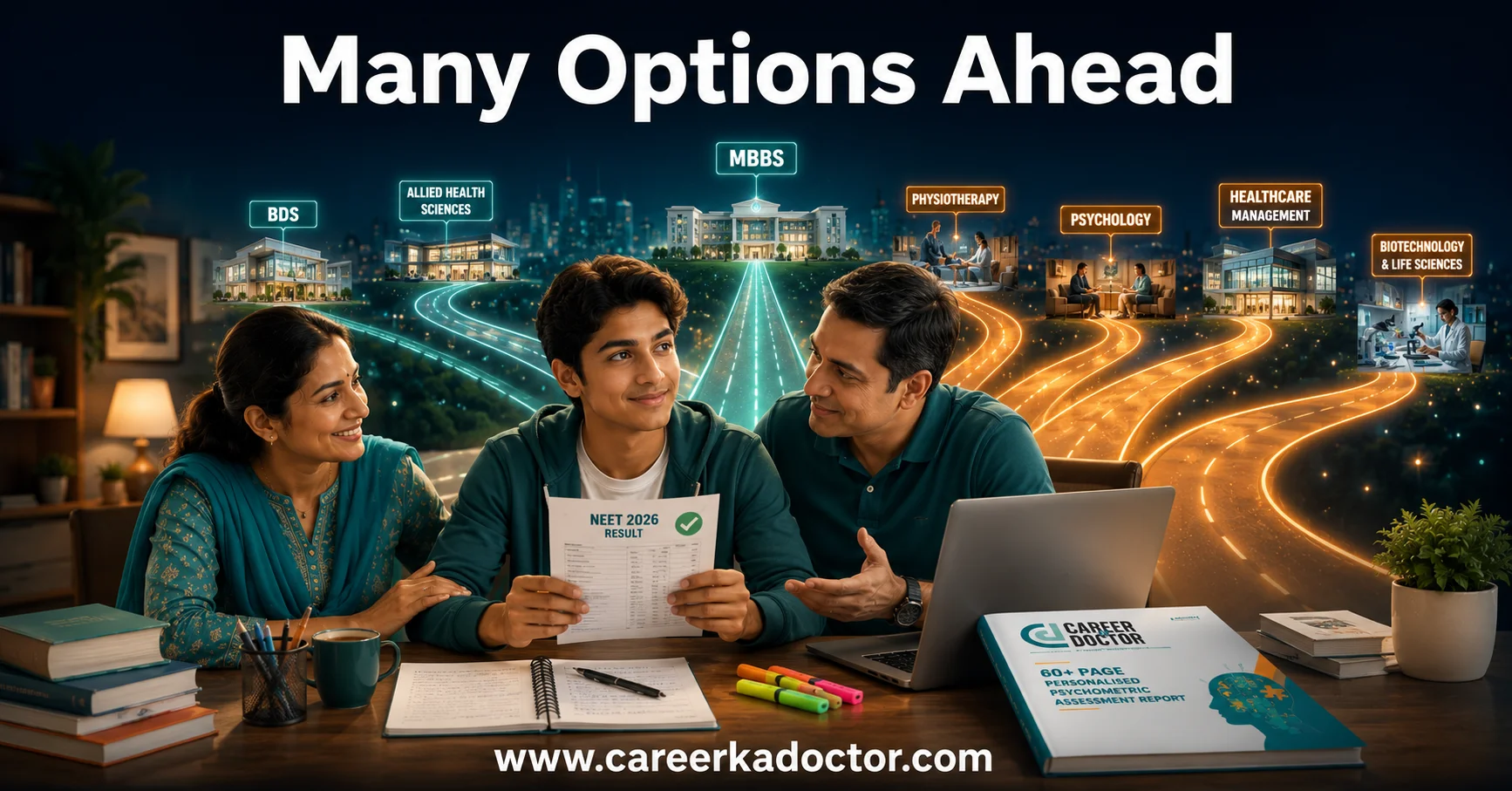 Career Ka Doctor Ameen e Mudassar what to do after NEET 2026 results