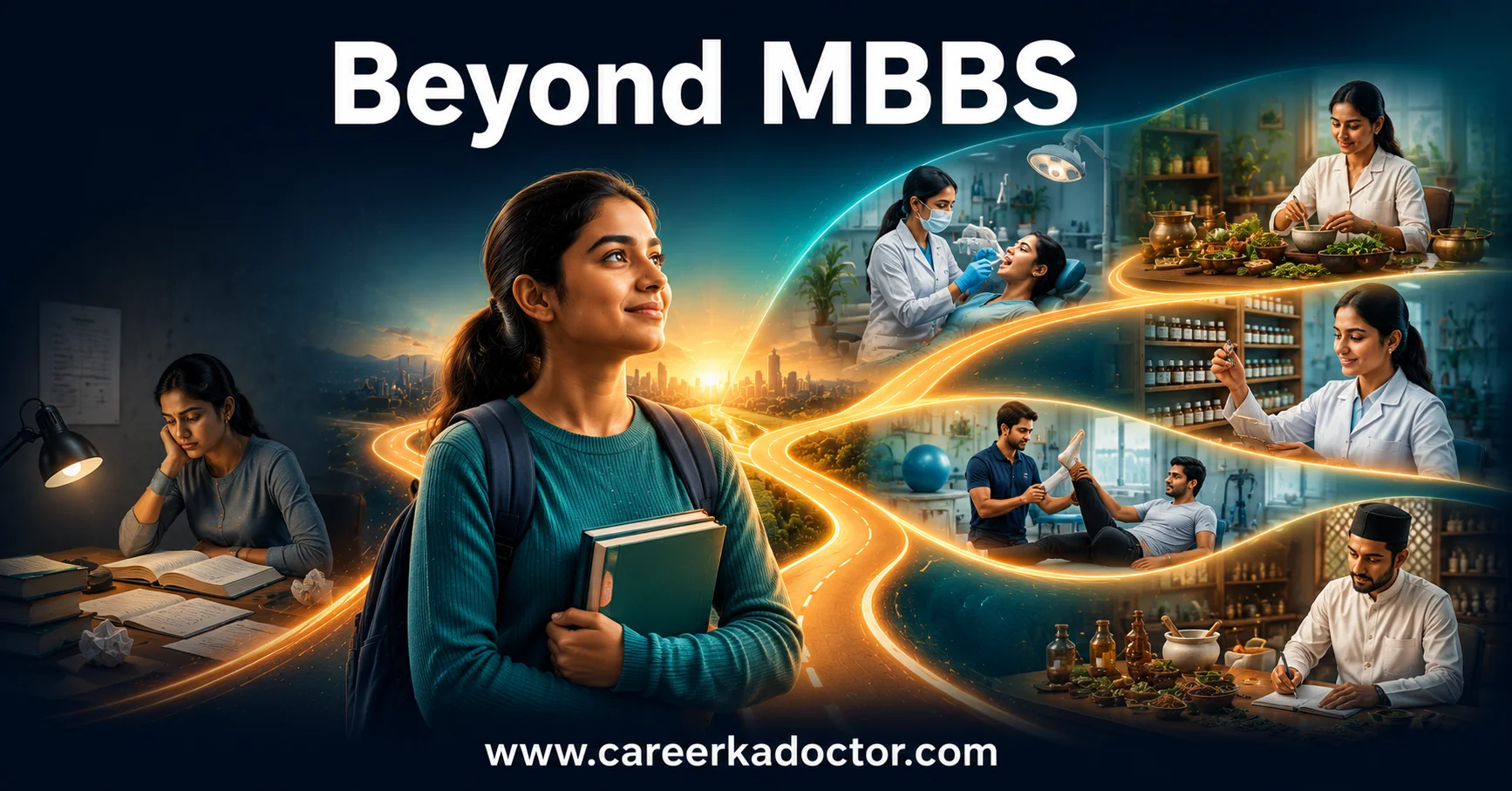 Career ka Doctor Ameen e Mudassar Alternative Medicine Careers After NEET 2026 BDS, BAMS, BHMS & More Explained