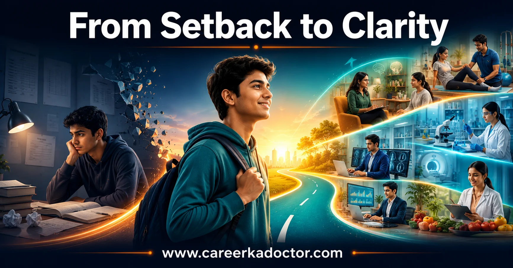 Career ka Doctor Ameen e Mudassar From NEET Disappointment to New Career Clarity A Step-by-Step Guide for 2026 Aspirants